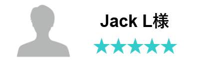 Jack様口コミ五つ星